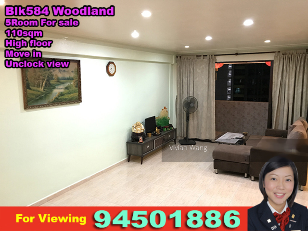 Blk 584 Woodlands Drive 16 (Woodlands), HDB 5 Rooms #143173242